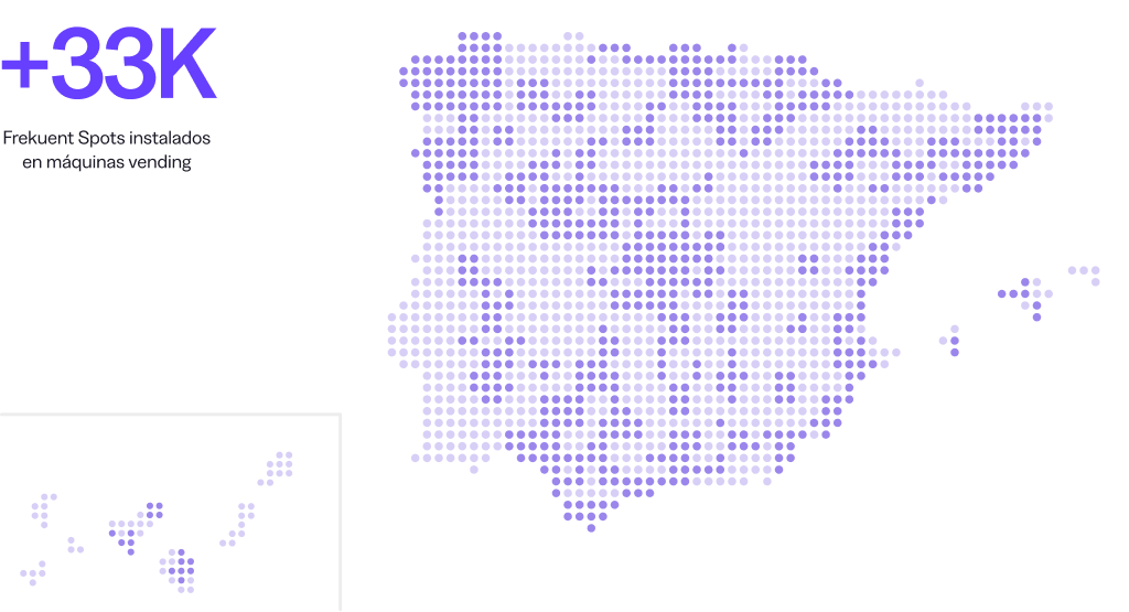 Mapa de Frekuent Spots instalados